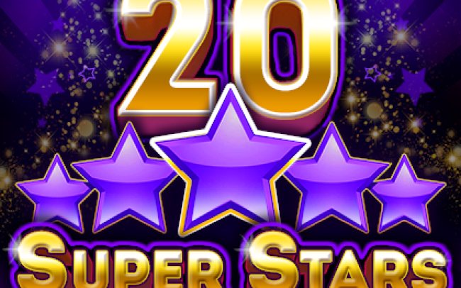 20 Super Stars - online "fruit" slot from BELATRA in a new format