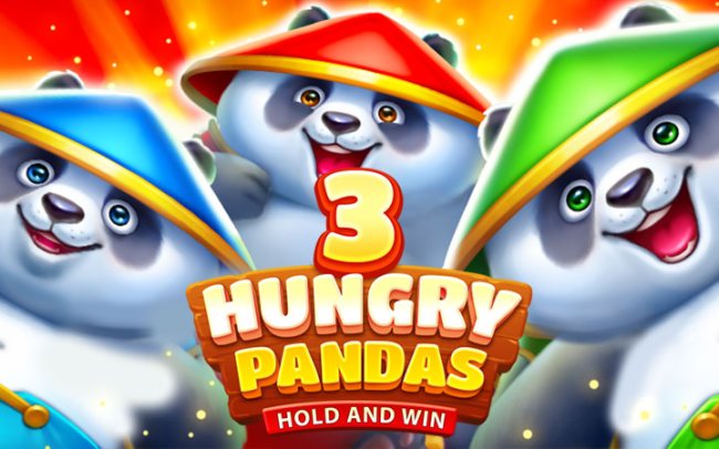3 Hungry Pandas Hold and Win