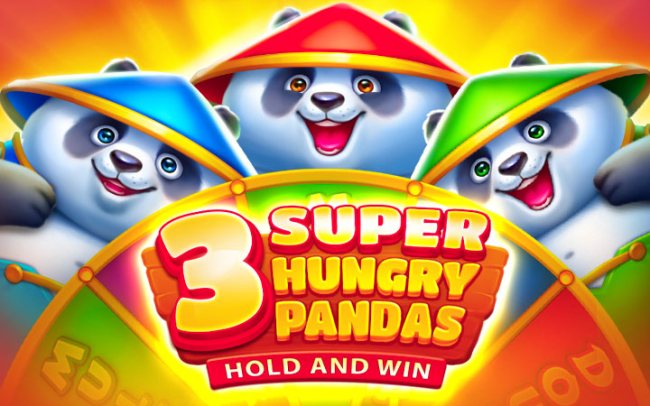 3 Super Hungry Pandas
