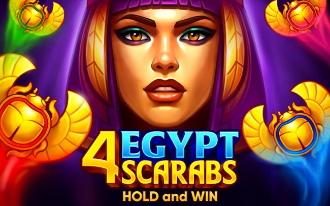 4 Egypt Scarabs: Hold and Win