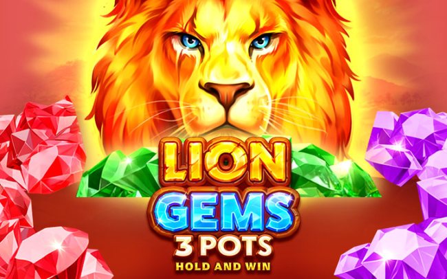 Lion Gems 3 Pots: Hold and Win