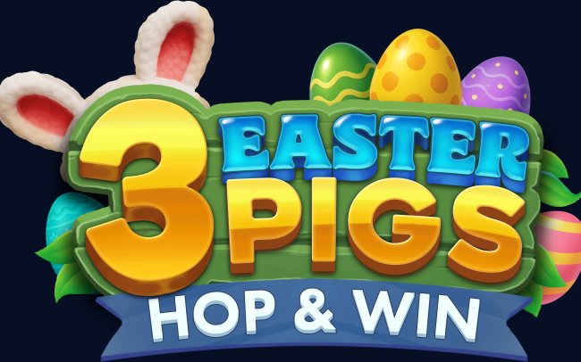 3 Easter Pigs Hop and Win