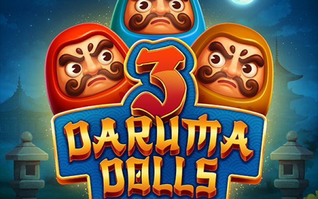 3 Daruma Dolls