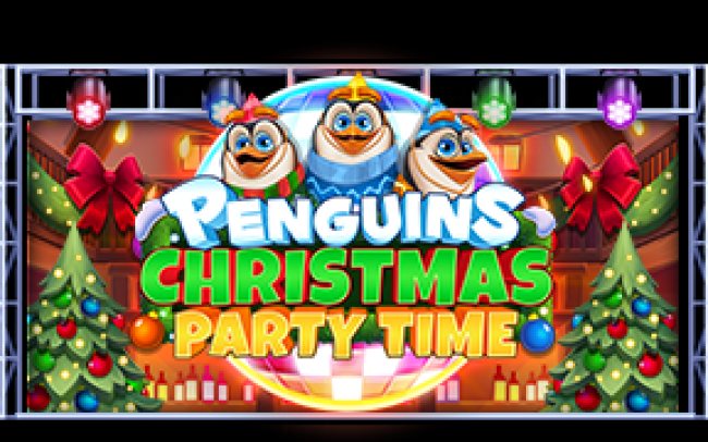 Penguins Christmas Party Time