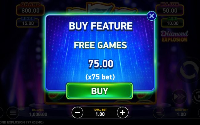 Diamond Explosion® 777