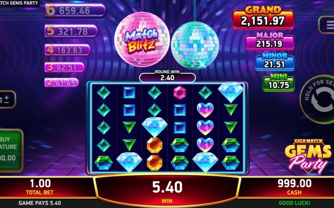 Giga Match® Gems Party
