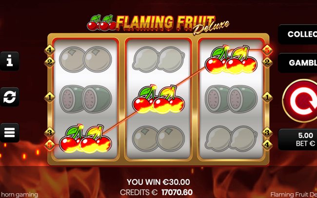 Flaming Fruit Deluxe