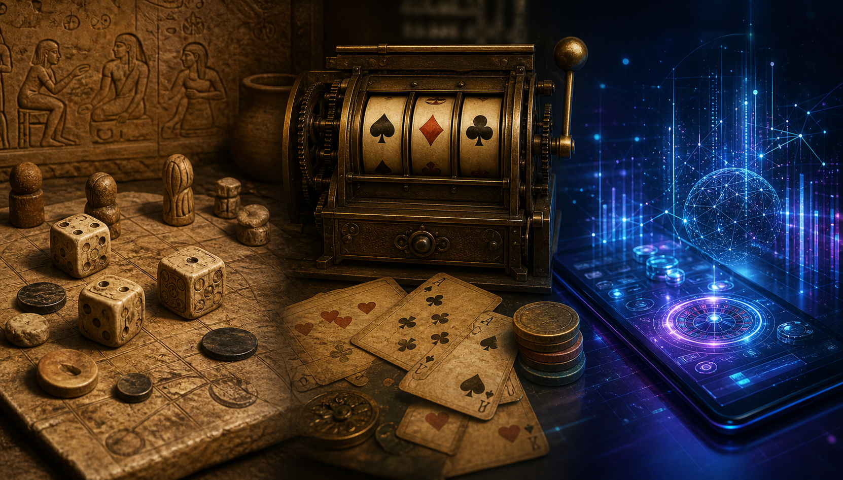 The History of Gambling: From Ancient Dice to Online Casinos