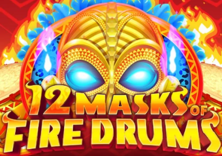 12 Masks of Fire Drums